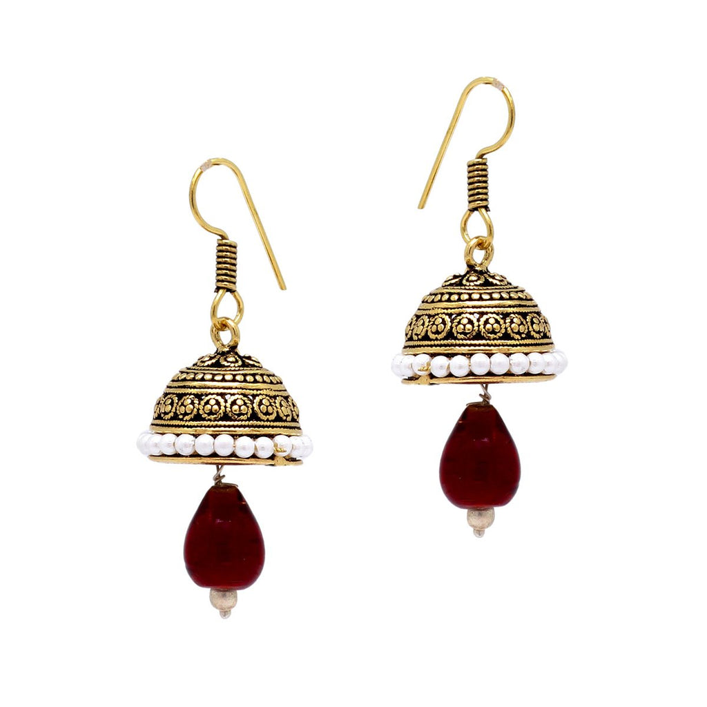 Buy Small Jhumka Earrings for Women Online from India's Luxury Jewellery  Designers 2023